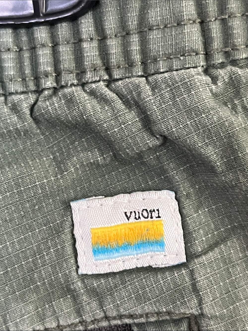 Vuori Ripstop Climber Pants Olive Green Army Cargo Hiking Women’s Medium - Picture 5 of 14